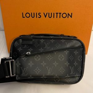 Louis Vuitton Bum Bag Monogram Eclipse Canvas